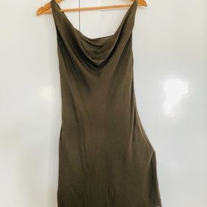 Haute Hippie Gorgeous Green Midi Length Dress